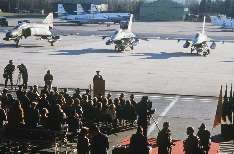 Hand over of the F-4s and disbandment of the 512th FS... replaced by the 120th FS